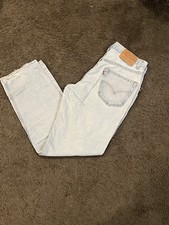 Vintage Levi's 550 Jeans Mens Sz 32x30 Light Wash Made In USA Relaxed Fit