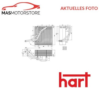 VERDAMPFER KLIMAANLAGE HART 642 488 H NEU OE QUALITÄT
