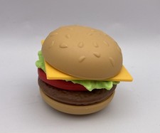 Learning Resources Fun With Food New Sprouts Realistic BURGER 6 Pc. Pretend Play