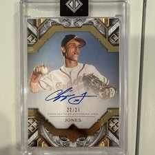 2025 Topps Transcendent Rookie Showcase Chipper Jones Auto 18/25