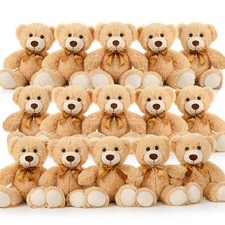 Bulk Teddy Bear Baby Shower, 20 Packs Small Teddy Bear Stuffed Animals in Bul...