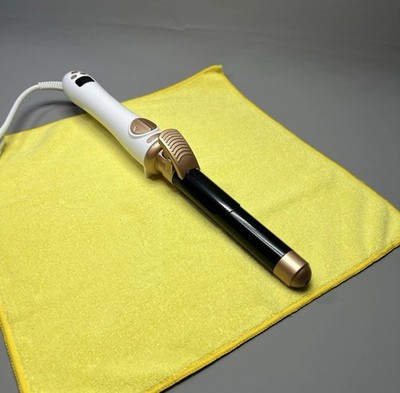 Automatischer Lockenstab Zange rotierend langer großer Schaft 25 mm für französische Wellen