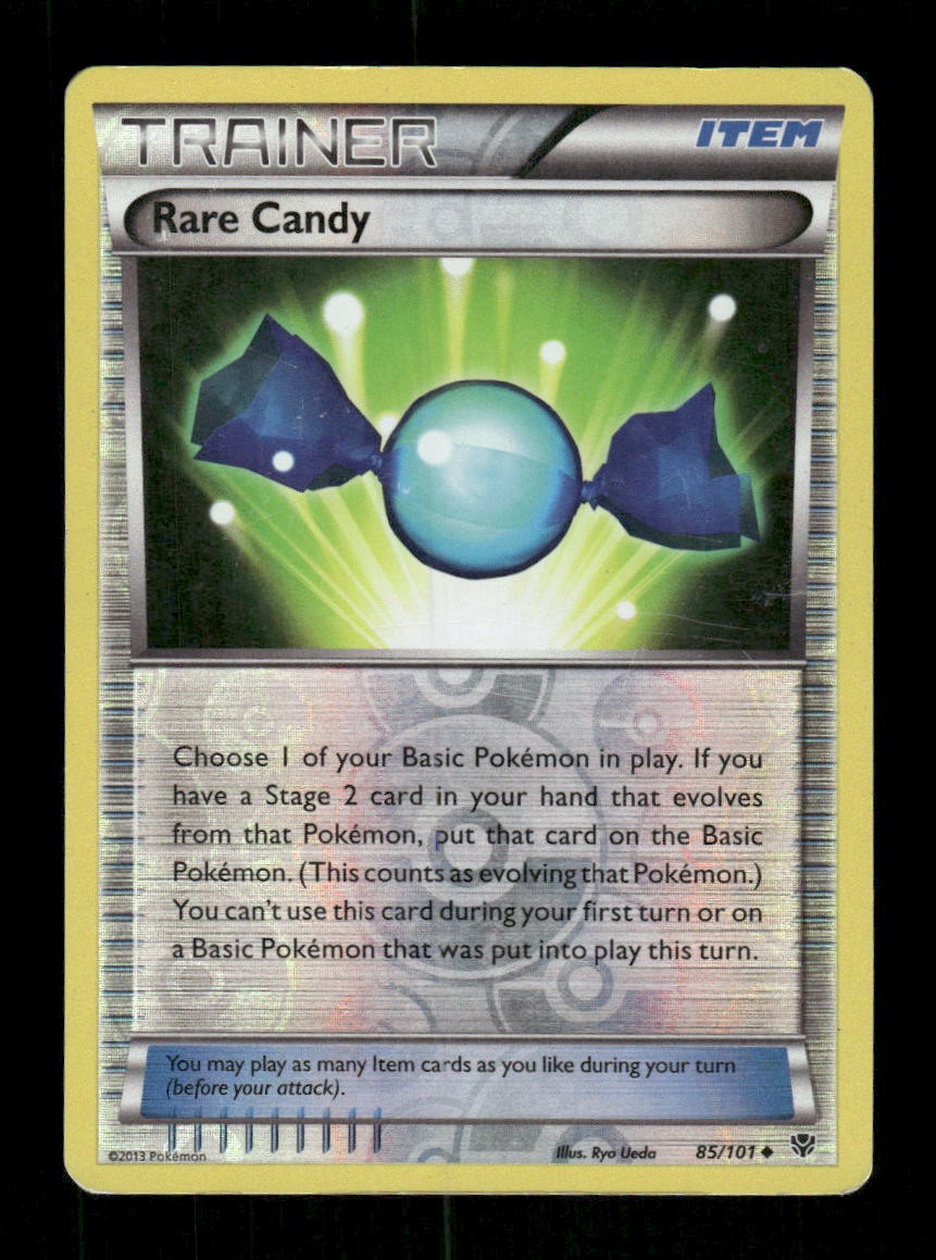 Pokemon Plasma Blast #85/101 Rare Candy Uncommon Reverse Holo