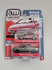 Auto World Deluxe Series 94 Ford Probe GT  2020 Ford F-150 Lariat 2 Pack R1-VA