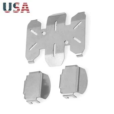 NEW Stainless Chassis Armor Skid Plate for Axial SCX10 PRO AXI03028 1/10 RC Car