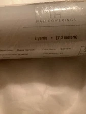 NEW 4 Rolls Holly Hunt Wallcoverings Abaca Horizon - Oatmeal - 8 yards x 36”