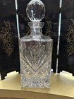 Vintage Crystal Decanter Bohemia Czech 24% Lead Crystal Very Nice Condition  — photo 5
