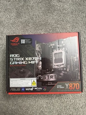 ASUS ROG Strix X870-I Gaming WiFi Mini-ITX AM5 Motherboard   Brand New Sealed