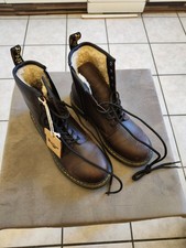 dr martens gr. 37 neu gefüttert dunkelbraun