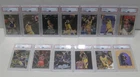 13 PSA Graded NBA Cards. 12 Kobe Bryant And 1 Michael Jordan