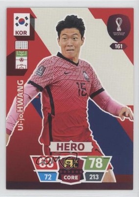 2022 Panini Adrenalyn XL FIFA World Cup Qatar 2022 Hero Ui-jo Hwang #161 1i3