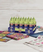 Fevicryl Premium Fabric Glue : Pack of 10 (80 g Each