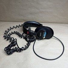 Sony MDR-7506 Professional On Ear Wired Headphones No Pads Tested