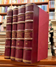 Benedetto Croce - Aneddoti di varia letteratura - Laterza - 1953-54 - 4 tomi