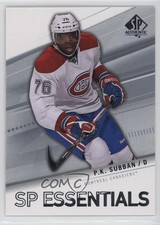 2011-12 SP Authentic PK Subban #166 5r8