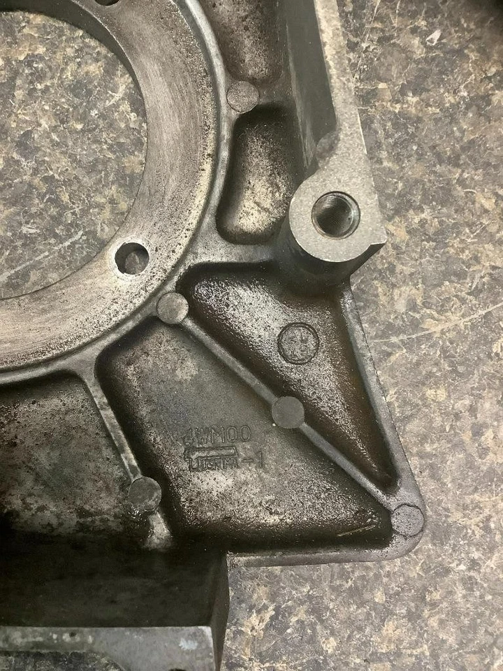 03 Yamaha Road Star Silverado 1600 XV1600 placa de cubierta de admisión 24E Foto 3 de 4