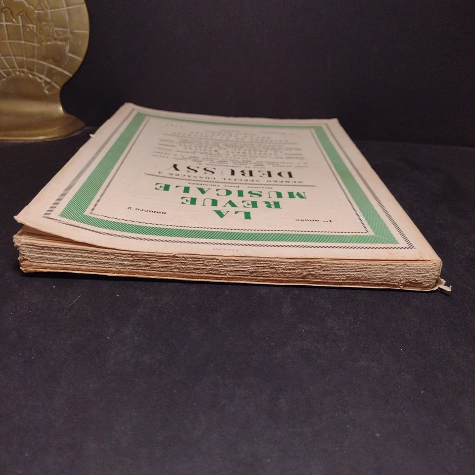 La Revue Musicale: Numero Special Consacre a Debussy, 1re annee numero 2 - Image 4 of 4