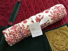 POTTERY BARN TAHOE FAIR ISLE TABLE THROW HOLIDAY 50" x 50” SQUARE NEW No Tag