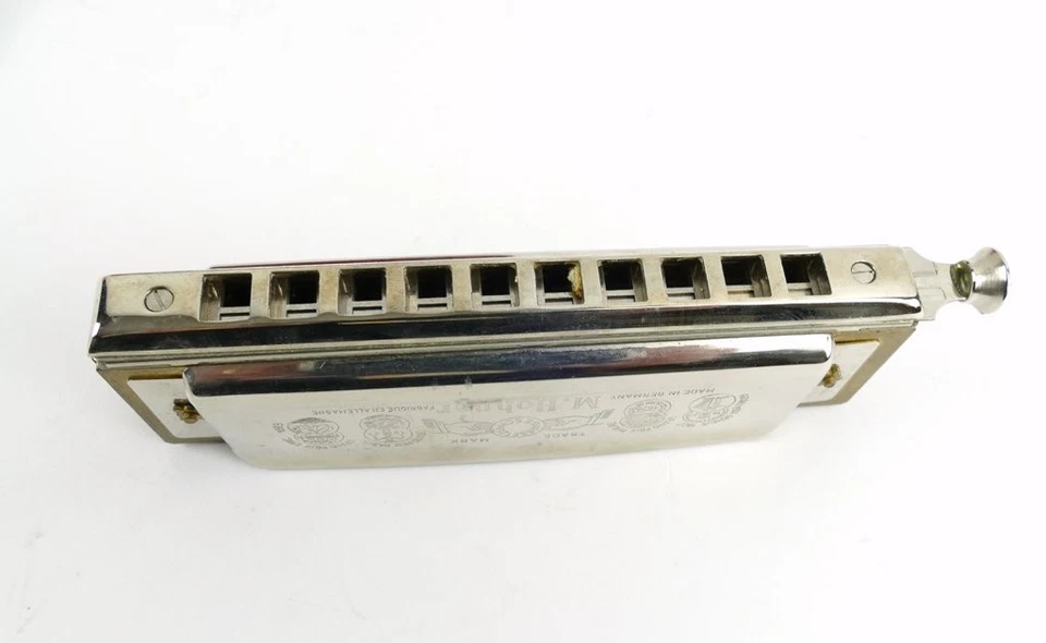 M. Hohner Chromonica M26001 Harmonica 260 Hohner Key of C 10 Hole 40 Reed - Image 4 of 4