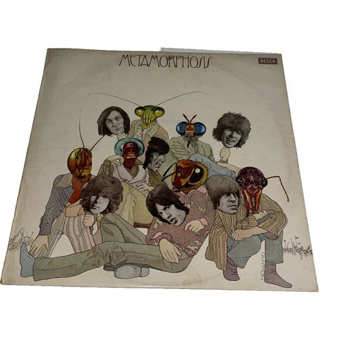 The Rolling Stones Metamorphosis Vinyl UK 1975 Decca 1st Press P1W/P2W LP