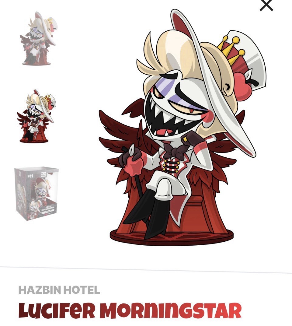 Youtooz * Lucifer Morningstar * Hazbin Hotel * Vinyl Figure * NEW