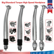 KaV Style Dental High Speed Handpiece Push Button Turbine 4 Holes Quick Coupler