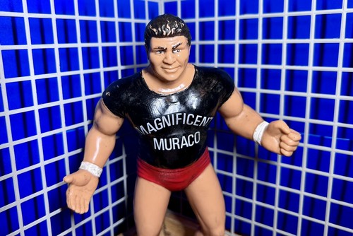 ORIGINAL PAINT Vintage 1986 WWF LJN Magnificent Do...