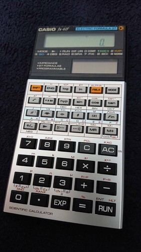 Vintage Casio Fx-61F Electric Formula A27 Calculator Cover tested from Japan - Picture 8 of 9