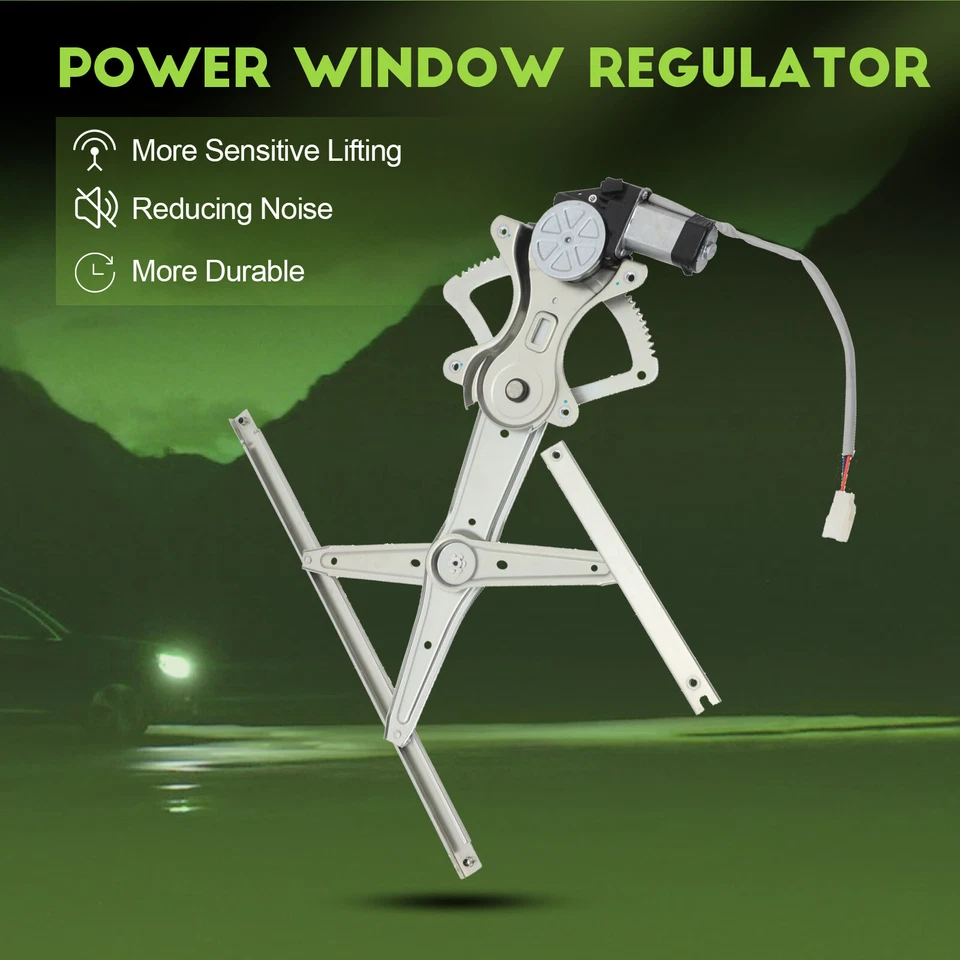 Regulador de ventana para Toyota Highlander 2001-2007 pasajero delantero derecho con motor Foto 3 de 4