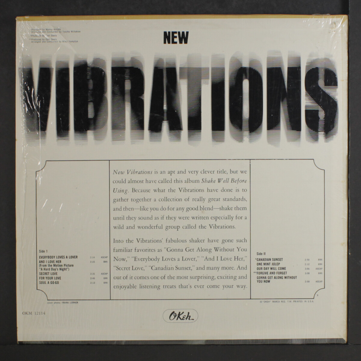 ニュー・ヴァイブレーションズ VIBRATIONS: new vibrations OKEH 12
