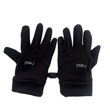 HEAD Kids Touchscreen Gloves - BLACK Heather Medium winter layer