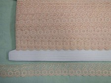 Flat Lace Ecru/Beige - 25mts PWF99