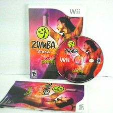 Nintendo Wii Zumba Fitness Join the Party Game with Manual  