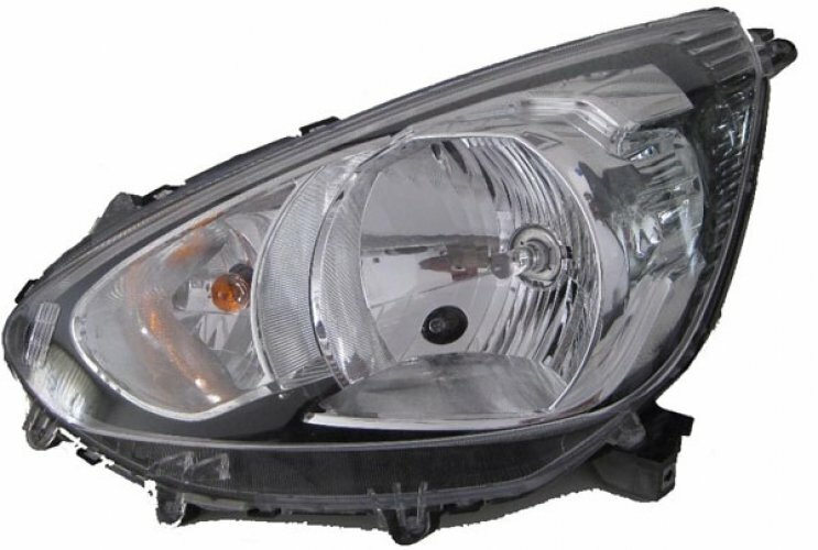 Phare avant gauche Mitsubishi Space star anti-UV avec lentille en polycarbonate