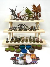 Heroscape: Figure Lot  Bonus Terrain - Unique Heroes and Squads with Cards