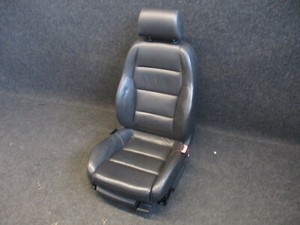 Beifahrersitz LEDER Audi A4 B6 8E Sportsitz Sitz Ausstattung schwarz SOUL