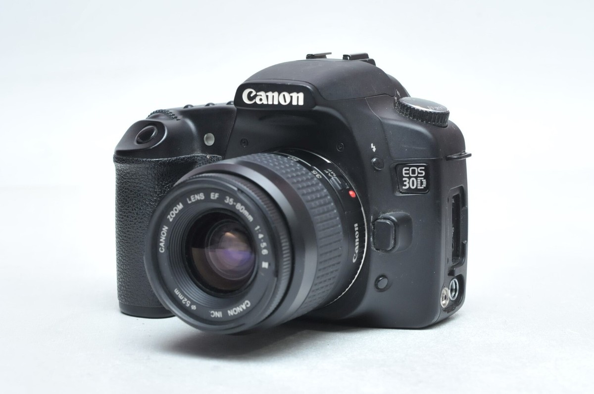 Canon EOS 30D DSLR Camera with 35-80mm AF Lens | eBay