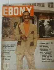 VINTAGE-EBONY MAGAZINE-March 1980-Sammy Davis Jr
