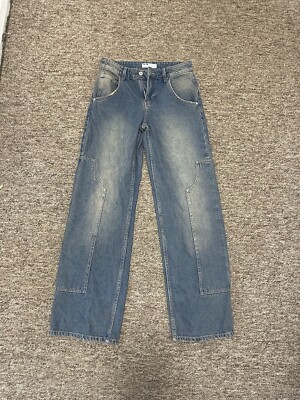Bershka Baggy Carpenter Jeans EUR32 UK