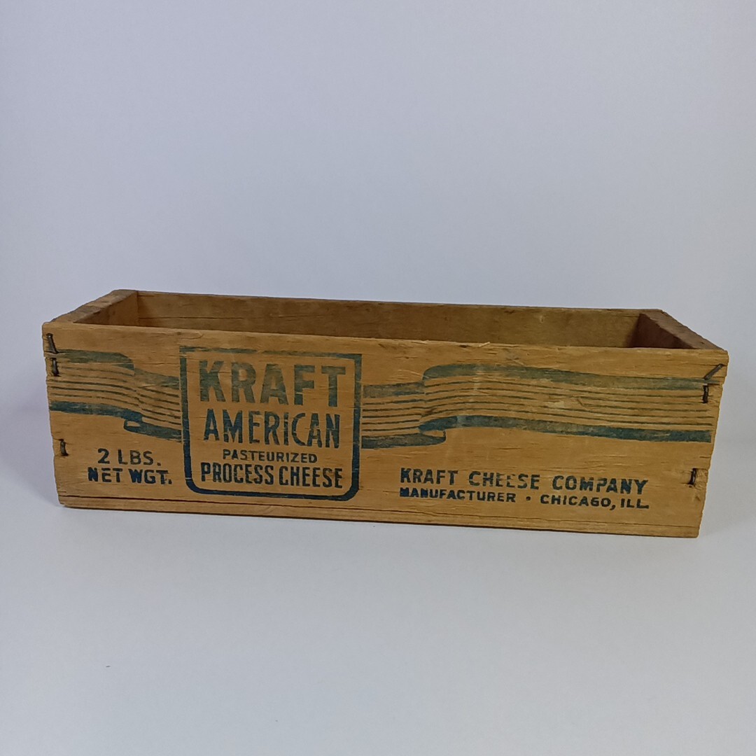 U.S.A ヴィンテージ 木箱 vintage wooden box VINTAGE ANTIQUE WOOD CRATE WOODEN BOX SANFORD MFG CO