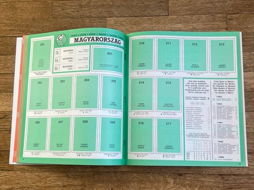 Album figurine PANINI MEXICO 86 EMPTY Vide Vuoto Leer wc wm 1986 sticker TOP - Picture 14 of 24