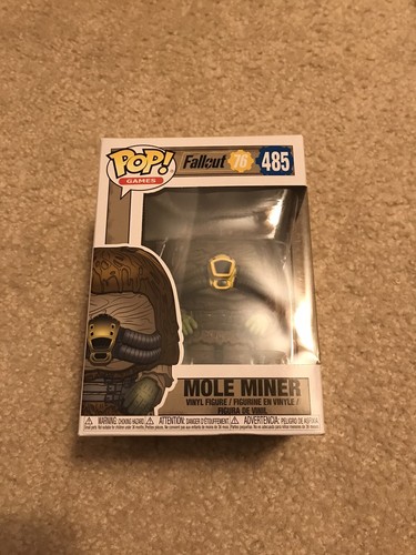 MOLE MINER - Funko Pop Games: Fallout 76 Vinyl Figure - NEW IN BOX #485 MOLE MINER - Funko Pop Games: Fallout 76 Vinyl Figure - NEW IN BOX #485 | Funko Pop | 2 MOLE MINER - Funko Pop Games: Fallout 76 Vinyl Figure - NEW IN BOX #485 | Funko Pop