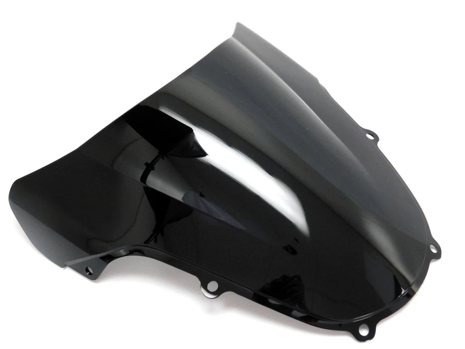Parabrisas negro doble burbuja para Suzuki GSXR600 00-03 750 2001-2003 Foto 2 de 4