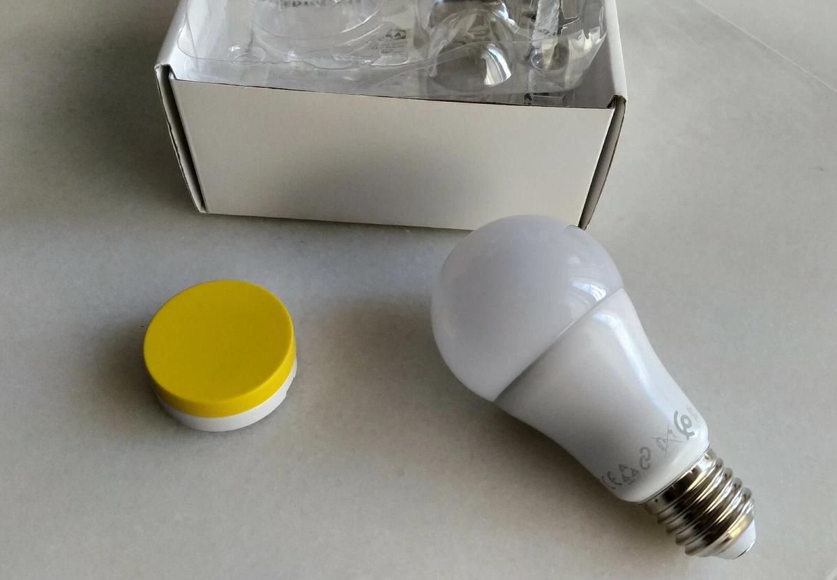 Ikea Tradfri White LED Bulb. 1000 lm adjustable