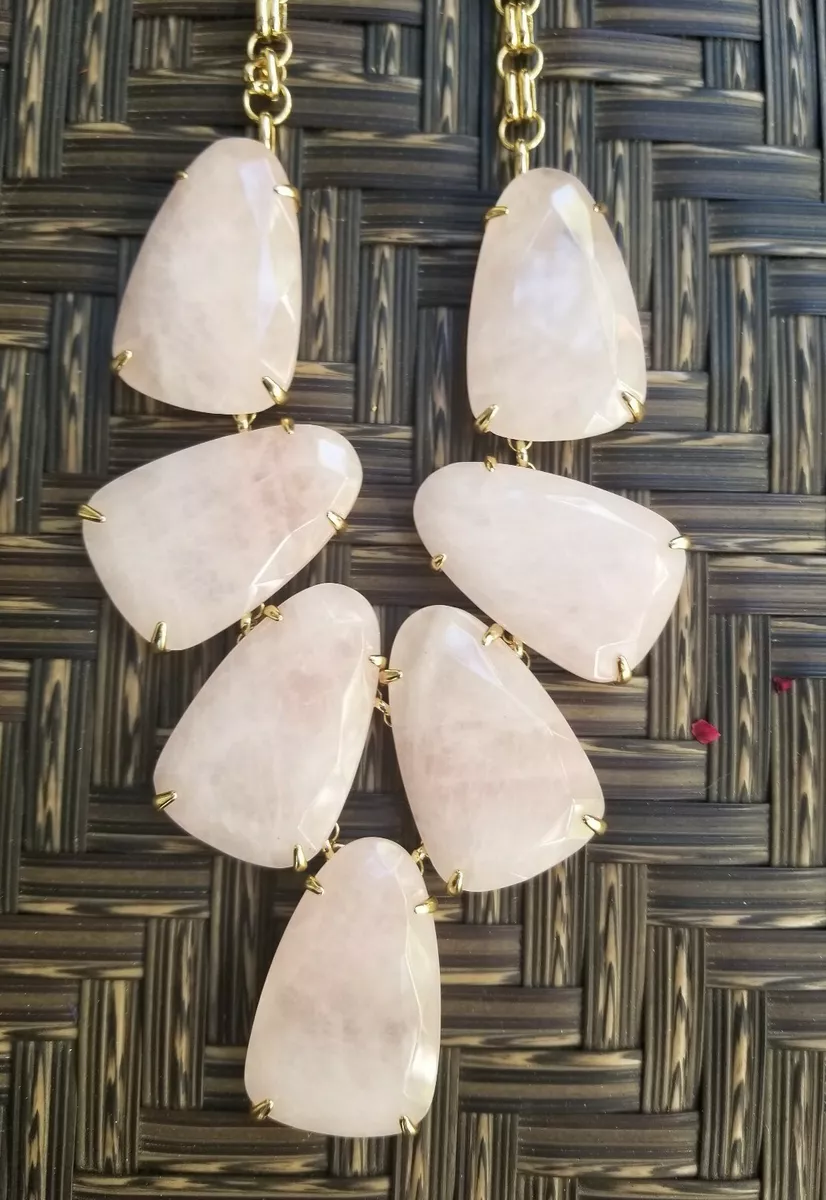 Kendra Scott Rose Quartz Harlow NWOT eBay