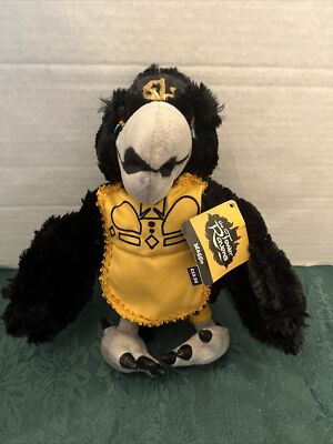PLUSH DOLL FIGURE CROW HISTORIC ROYAL PALACES (THE TOWER RAVENS) MAGGIE SOUVENIR