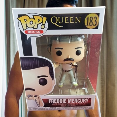 Freddie mercury funko # 183 (nib)With Pop Protector 889698337359| eBay
