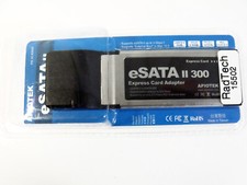 Apiotek eSATA II 300 ExpressCard Adapter for Notebook/Laptop Express Card Slot