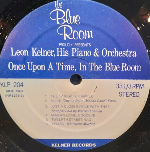 Vintage Leon Kelner and His Orchestra Once Upon A Time In The Blue Room KLP 204 - Picture 5 of 5
