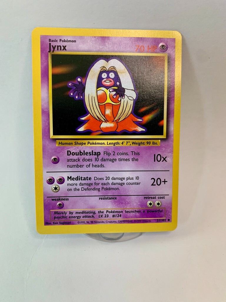 Jynx	31/102	Base Set 1999	WOTC		Uncommon	NM